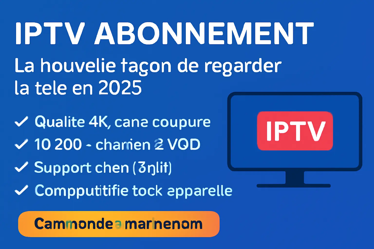 IPTV Abonnement : La Nouvelle Façon de Regarder la Télé en 2026